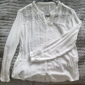 White Long Sleeve Blouse